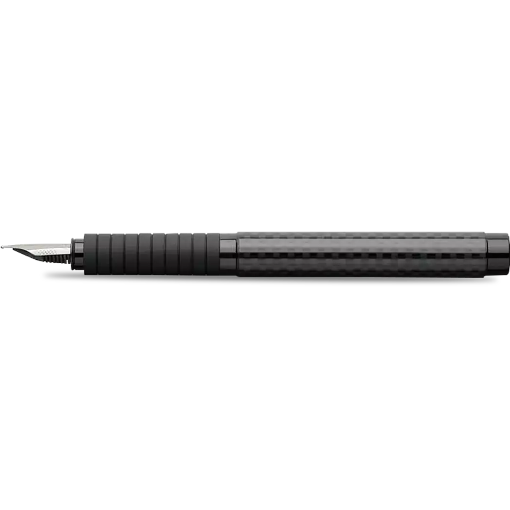 Faber-Castell Essentio Black Carbon Fountain Pen-Pen Boutique Ltd
