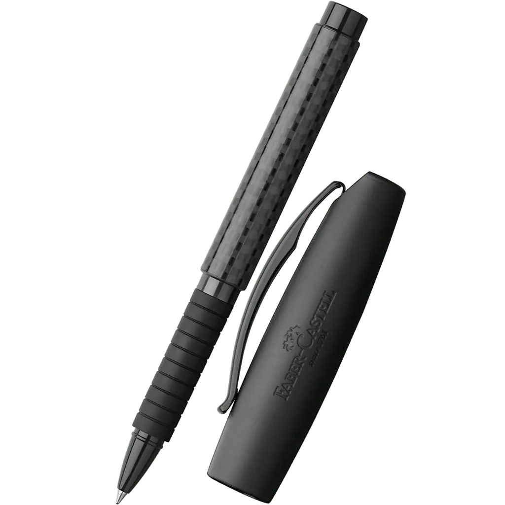 Faber-Castell Essentio Rollerball Pen - Black Carbon-Pen Boutique Ltd