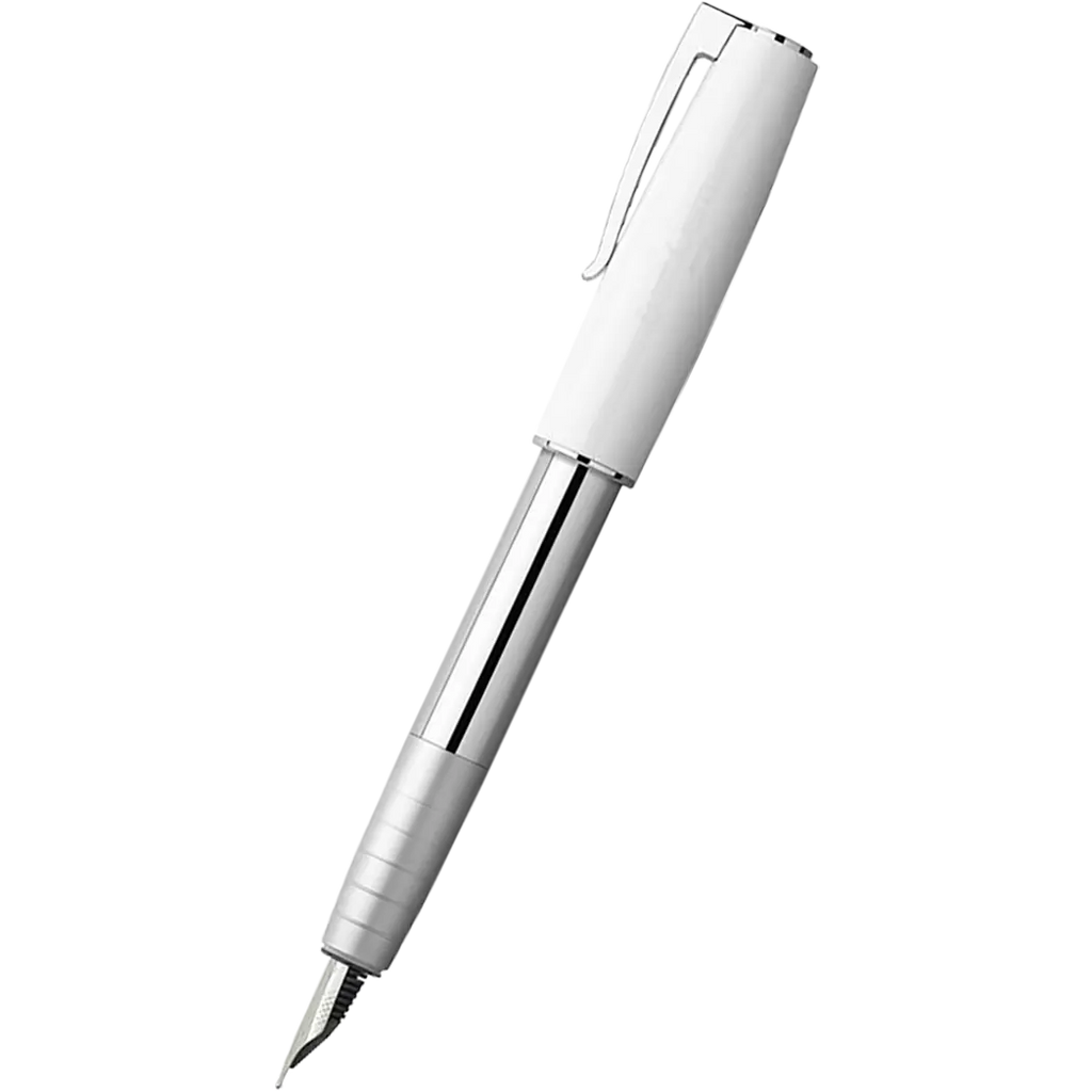 Faber-Castell LOOM Fountain Pen - Piano White-Pen Boutique Ltd