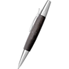 Faber-Castell Pearwood Barrel Black E-motion Ballpoint Pen-Pen Boutique Ltd