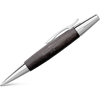 Faber-Castell Pearwood Barrel Black E-motion Ballpoint Pen-Pen Boutique Ltd