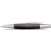 Faber-Castell Pearwood Barrel Black E-motion Ballpoint Pen-Pen Boutique Ltd