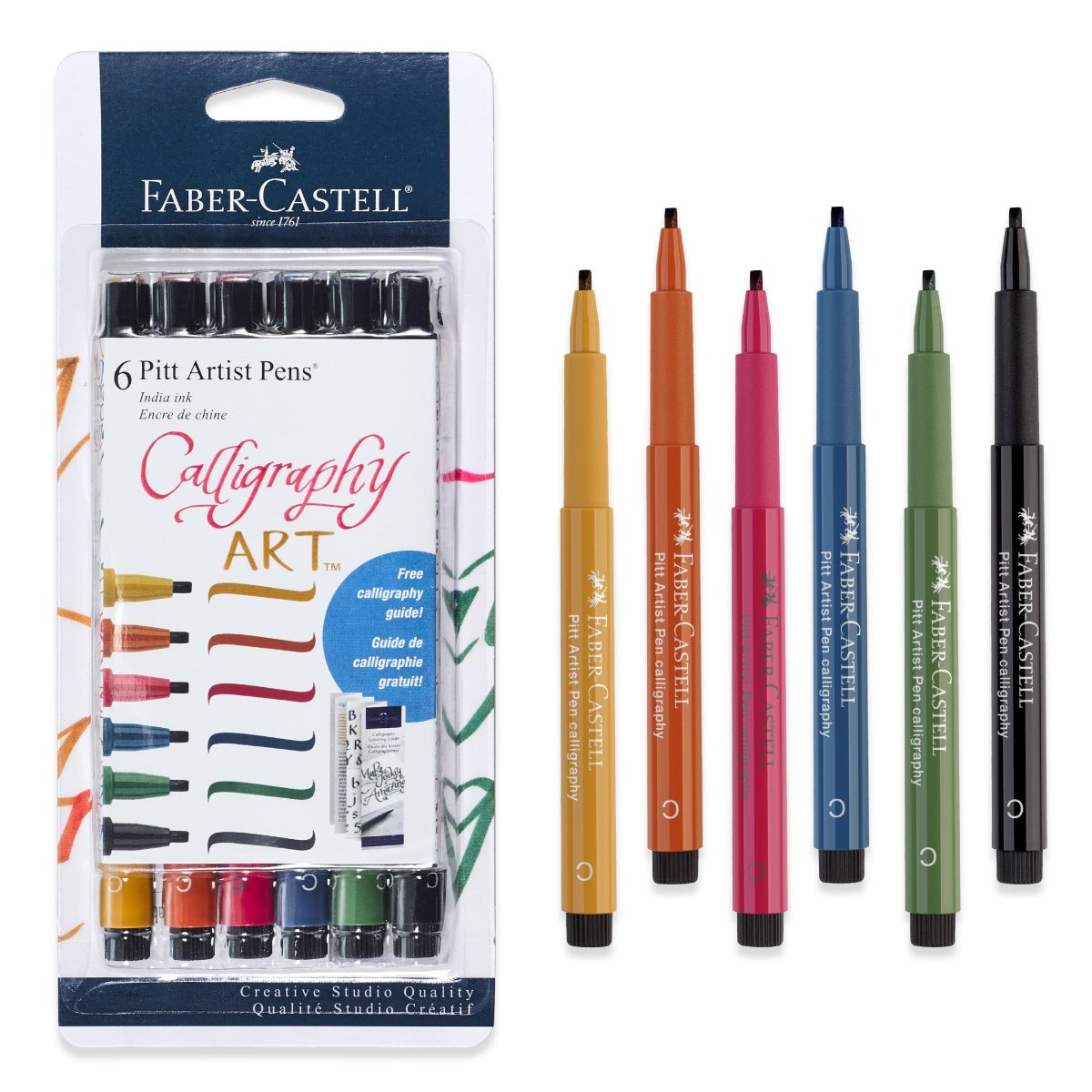 Faber-Castell Pitt Artist Pen - Multicolor-Pen Boutique Ltd