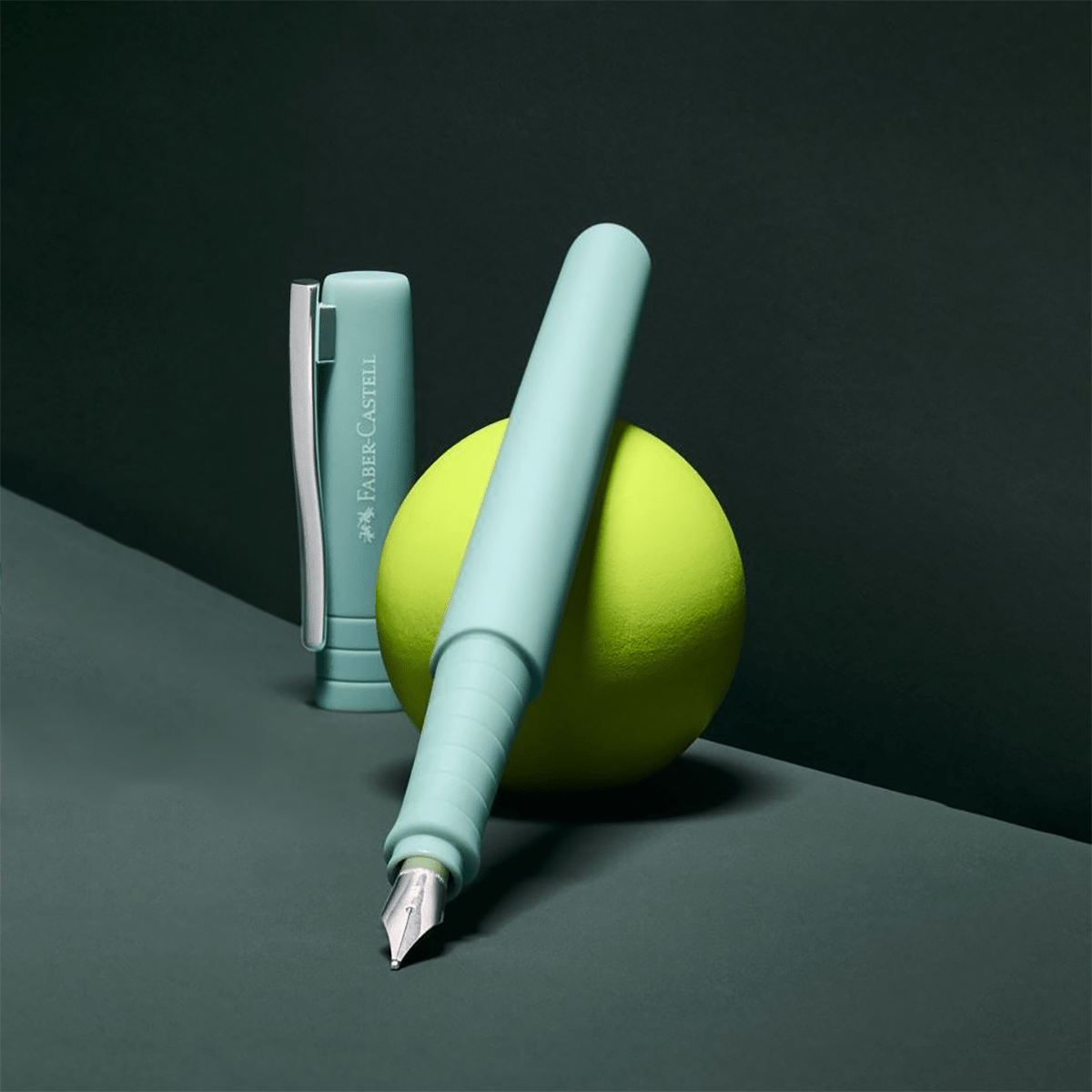 Faber-Castell Poly Pen Fountain Pen - Caribic Blue-Pen Boutique Ltd