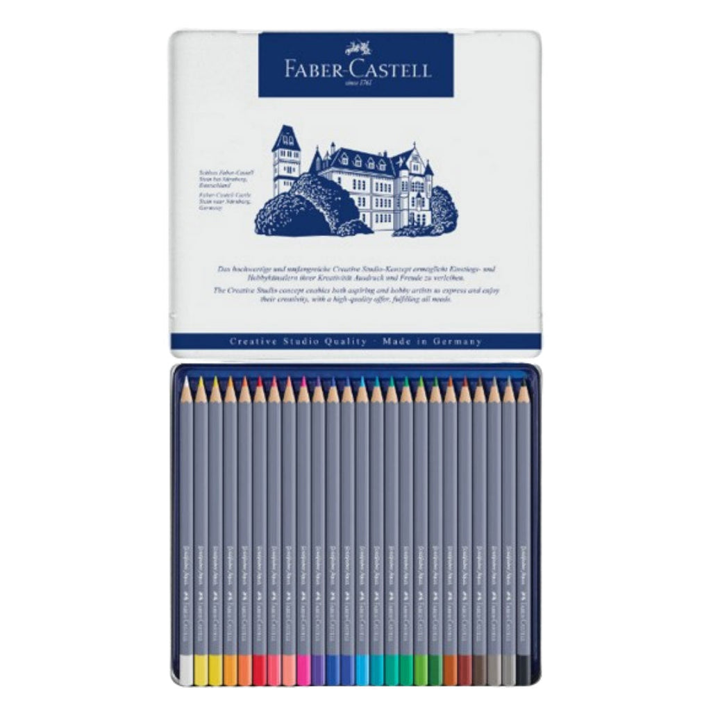 Faber-Castell Watercolor Pencils - Goldfaber Aqua - 24 ct-Pen Boutique Ltd