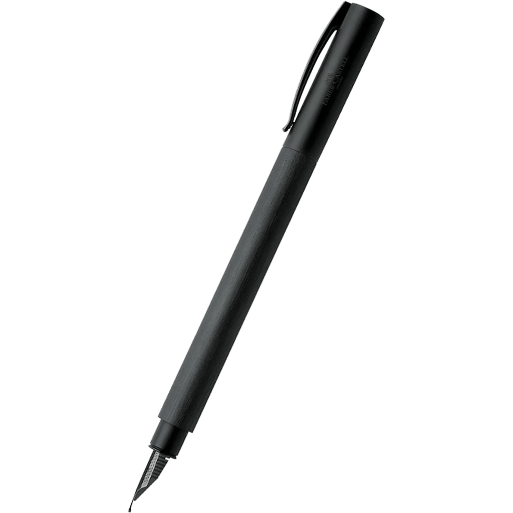 Faber-Castell Ambition Fountain Pen - All Black-Pen Boutique Ltd