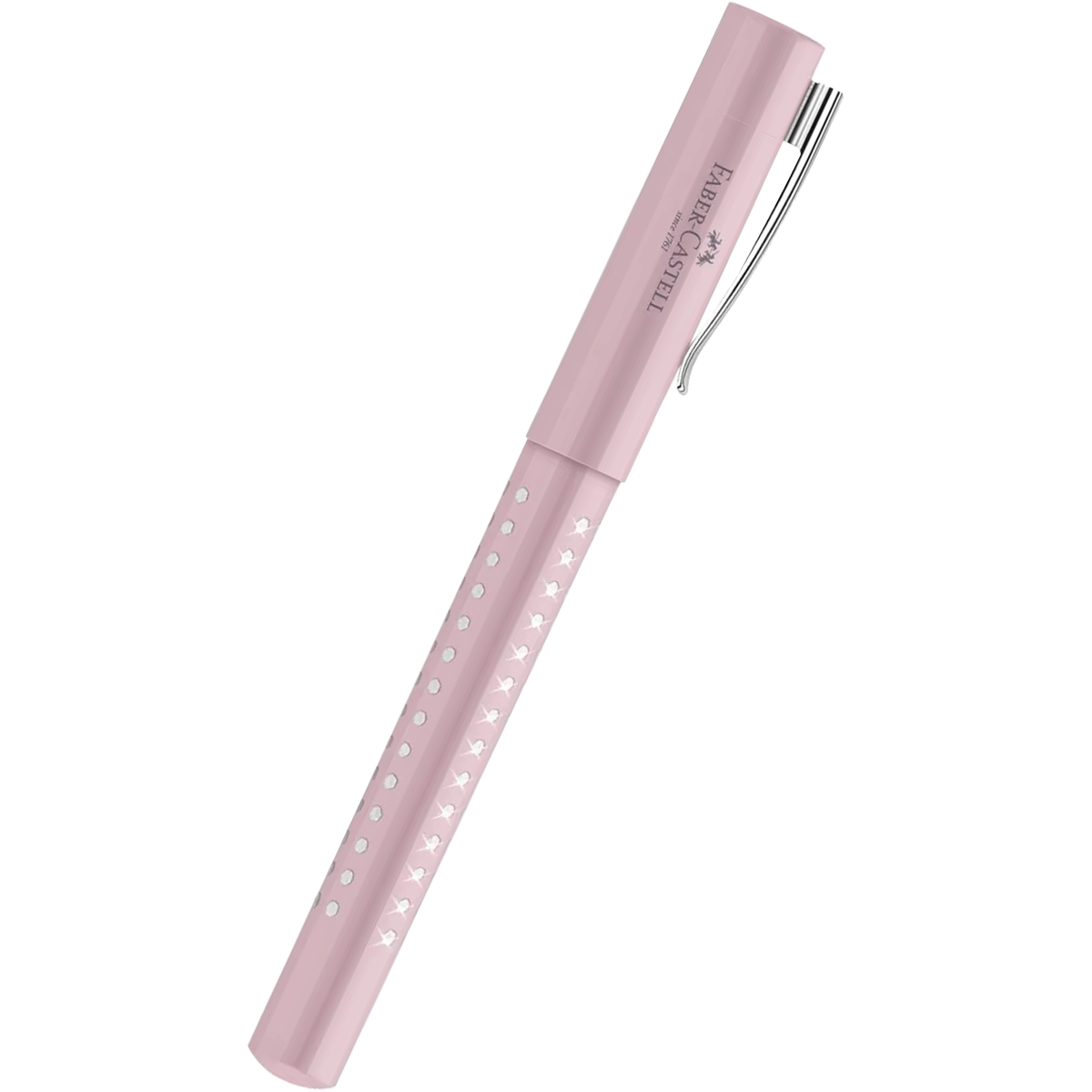 Faber-Castell Grip Fountain Pen - Sparkle Rose-Pen Boutique Ltd