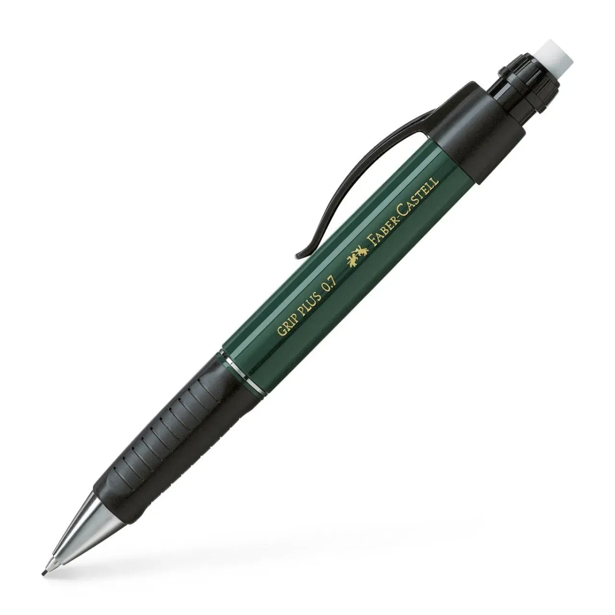 Faber-Castell Grip Plus Mechanical Pencil - 1307 Metallic Green - 0.7mm-Pen Boutique Ltd