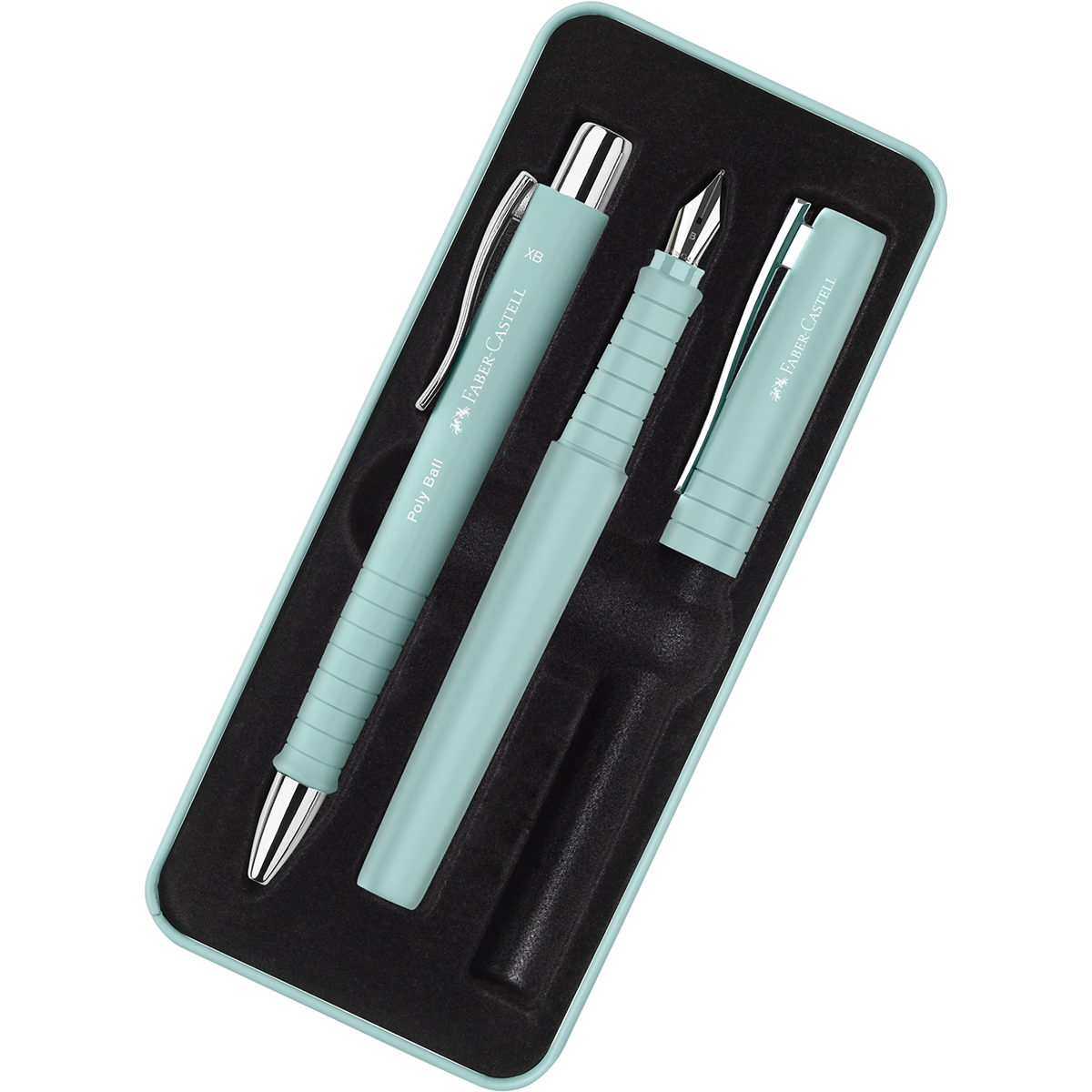 Faber-Castell Poly Gift Set - Caribic Blue-Pen Boutique Ltd