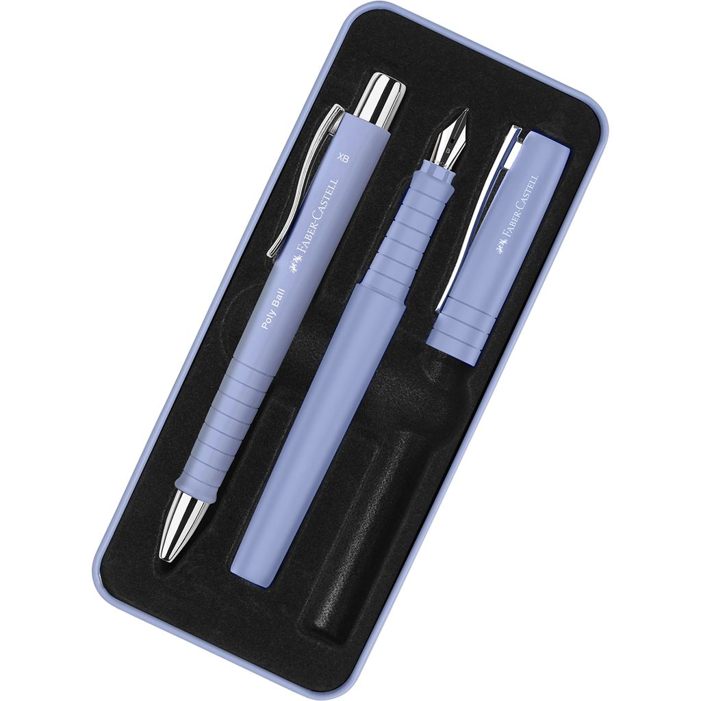 Faber-Castell Poly Gift Set - Pale Iris-Pen Boutique Ltd
