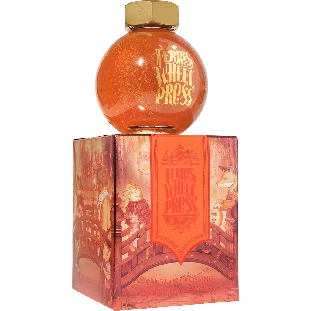 Ferris Wheel Ferritales Ink Bottle - Bestiary Lantern Crossing - 38ml-Pen Boutique Ltd