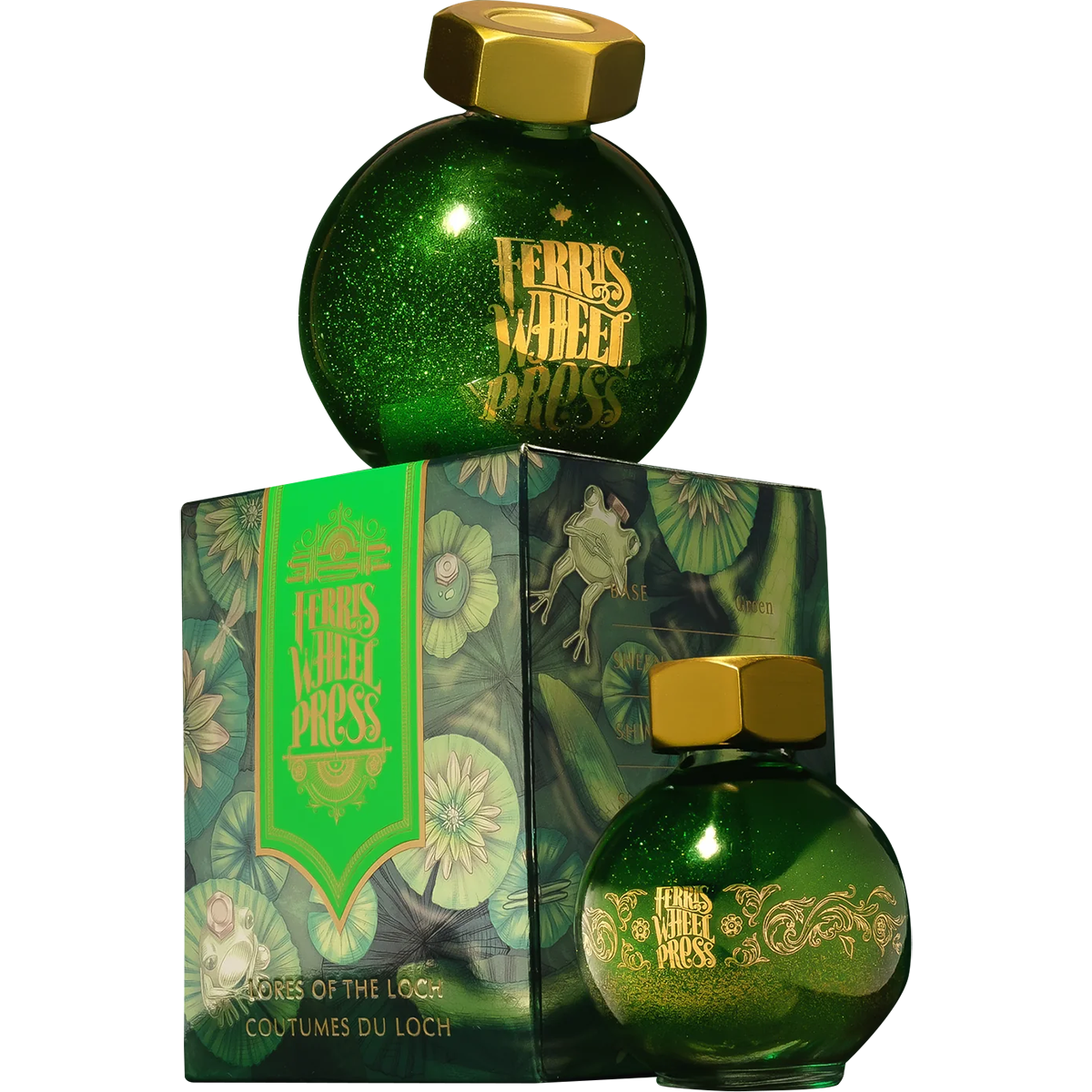 Ferris Wheel Ink Bottle - Ferritales Bestiary Series - Lores of the Loch - 20ml-Pen Boutique Ltd