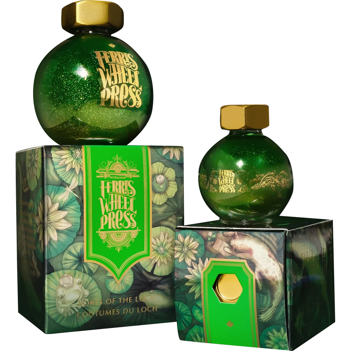Ferris Wheel Ink Bottle - Ferritales Bestiary Series - Lores of the Loch - 20ml-Pen Boutique Ltd