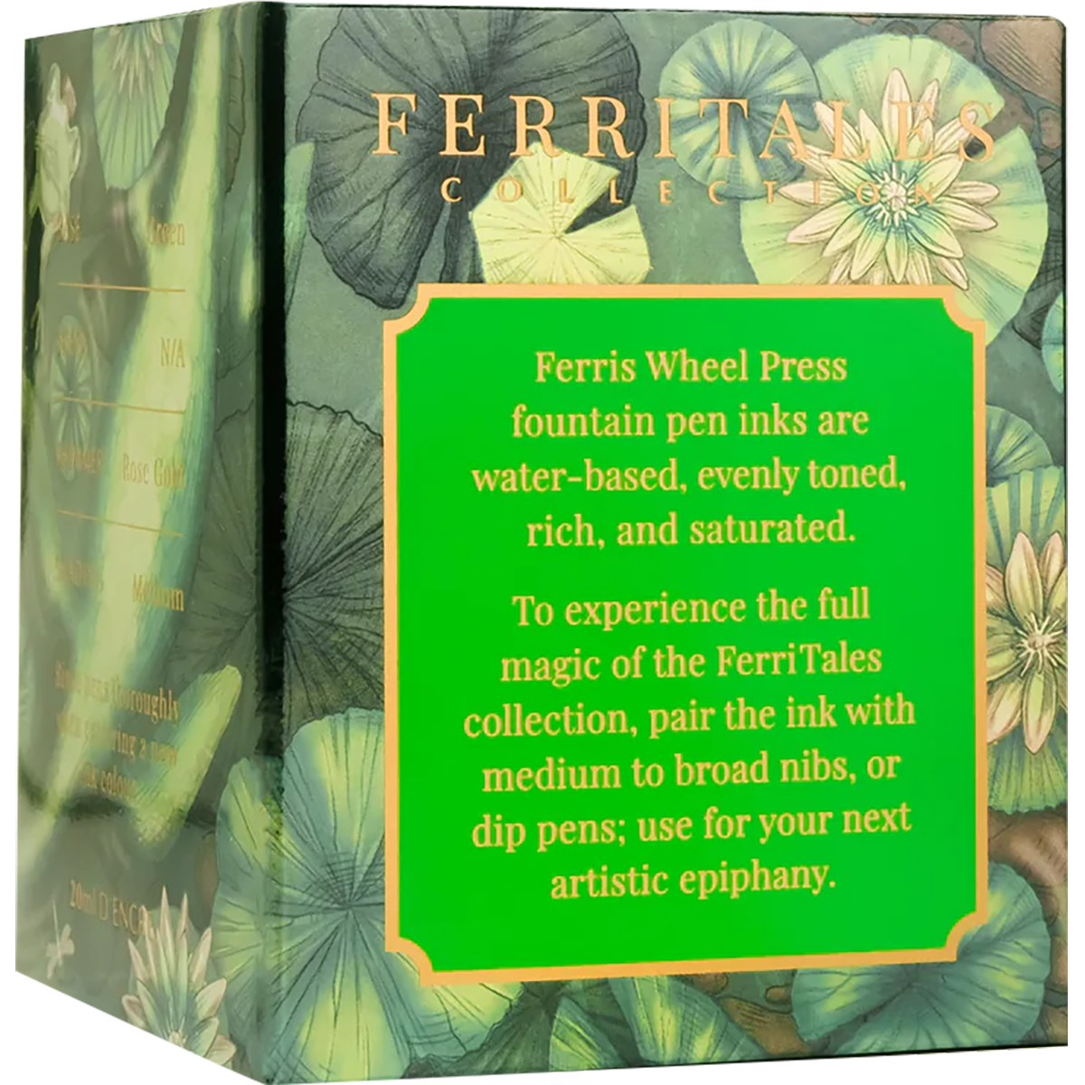 Ferris Wheel Ink Bottle - Ferritales Bestiary Series - Lores of the Loch - 20ml-Pen Boutique Ltd
