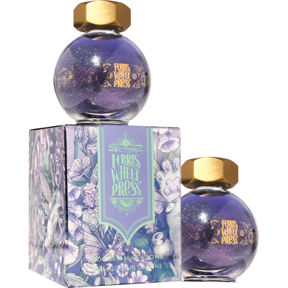 Ferris Wheel Ink Bottle - Ferritales Bestiary Series -Moonbeam Meadows - 20ml-Pen Boutique Ltd