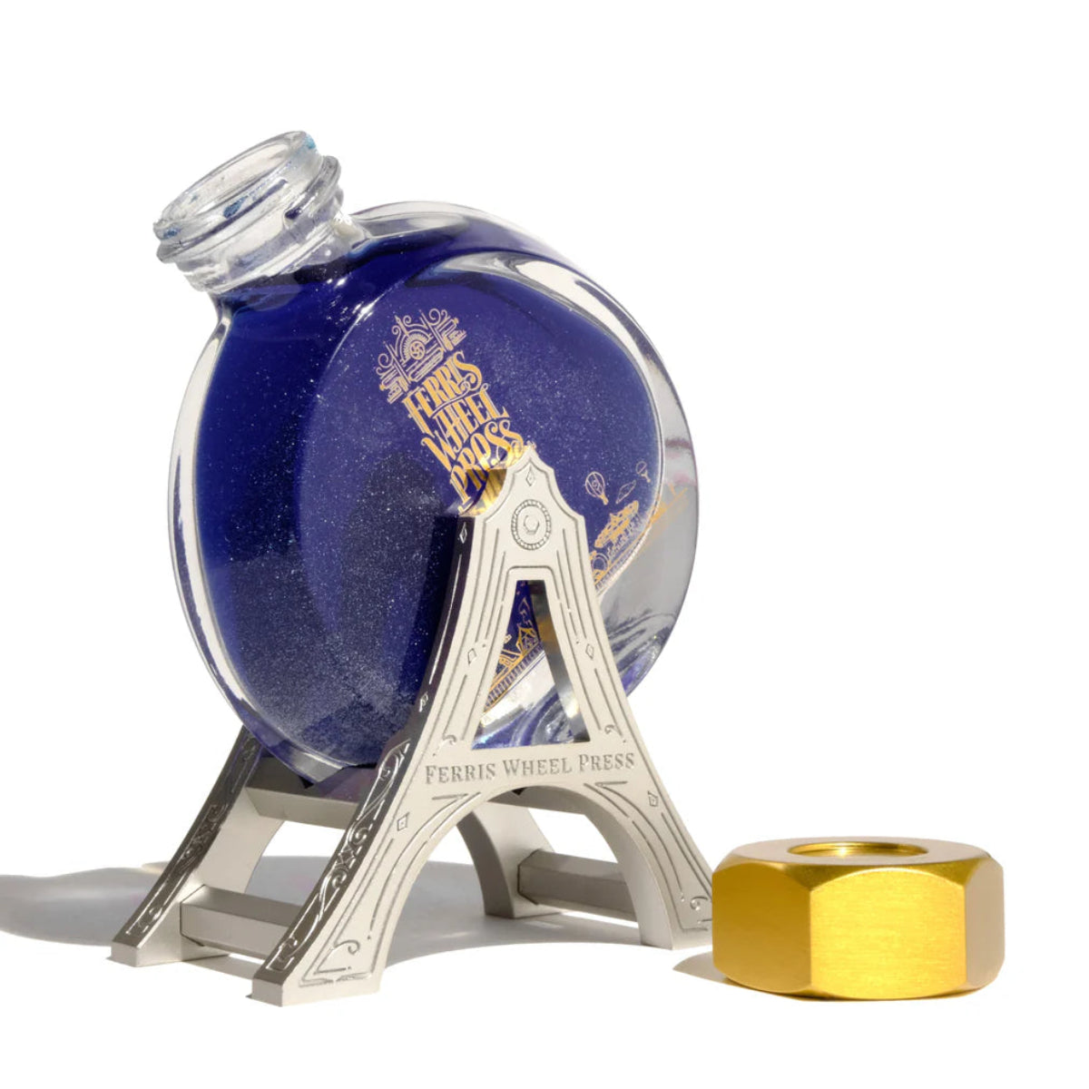 Ferris Wheel Press 2023 Limited Edition 38ml Ink Carriage – Blue Legacy-Pen Boutique Ltd