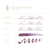 Ferris Wheel Press Ink Bottle - Mulberry Majesty - 38ml-Pen Boutique Ltd