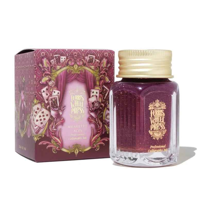 Ferris Wheel Press 28ml Calligraphy Ink - Amaretto Aces-Pen Boutique Ltd