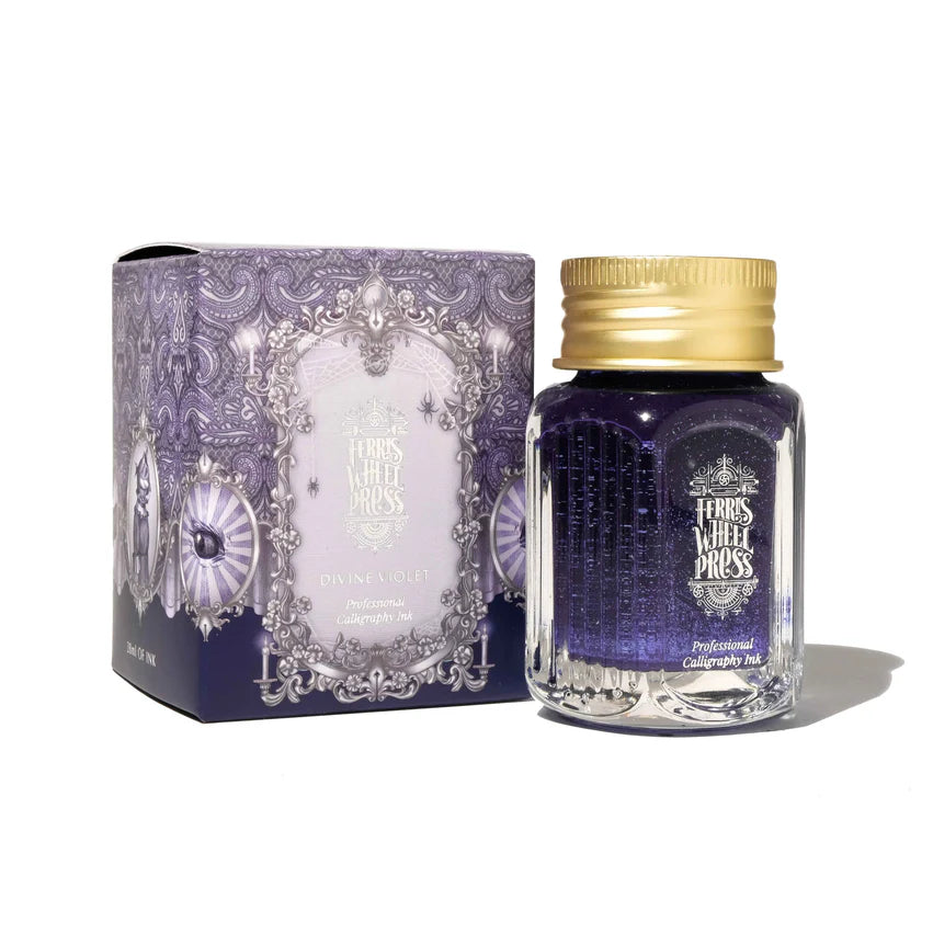 Ferris Wheel Press 28ml Calligraphy Ink - Divine Violet-Pen Boutique Ltd