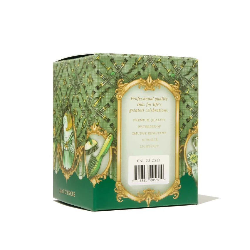 Ferris Wheel Press Galloping Green 28ml Calligraphy Ink – Deep Racing Green