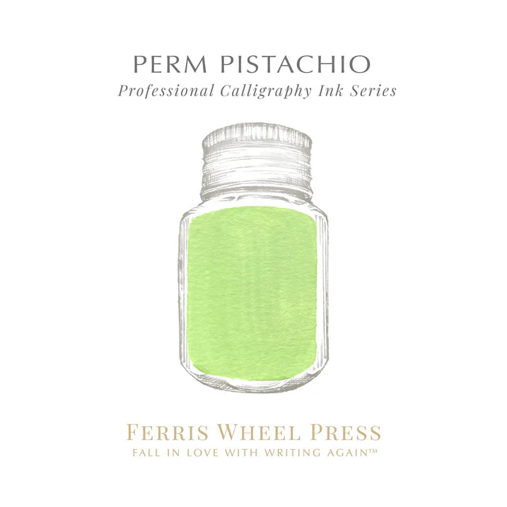 Ferris Wheel Press 28ml Calligraphy Ink - Perm Pistachio-Pen Boutique Ltd