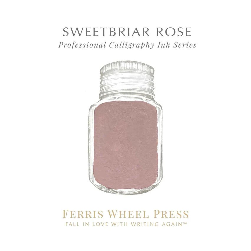 Ferris Wheel Press 28ml Calligraphy Ink - Sweet Briar Rose - Pen Boutique Ltd