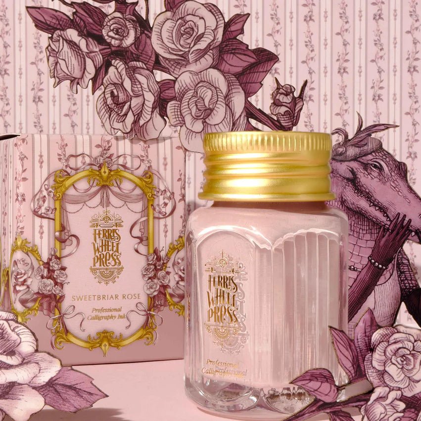 Ferris Wheel Press 28ml Calligraphy Ink - Sweet Briar Rose - Pen Boutique Ltd