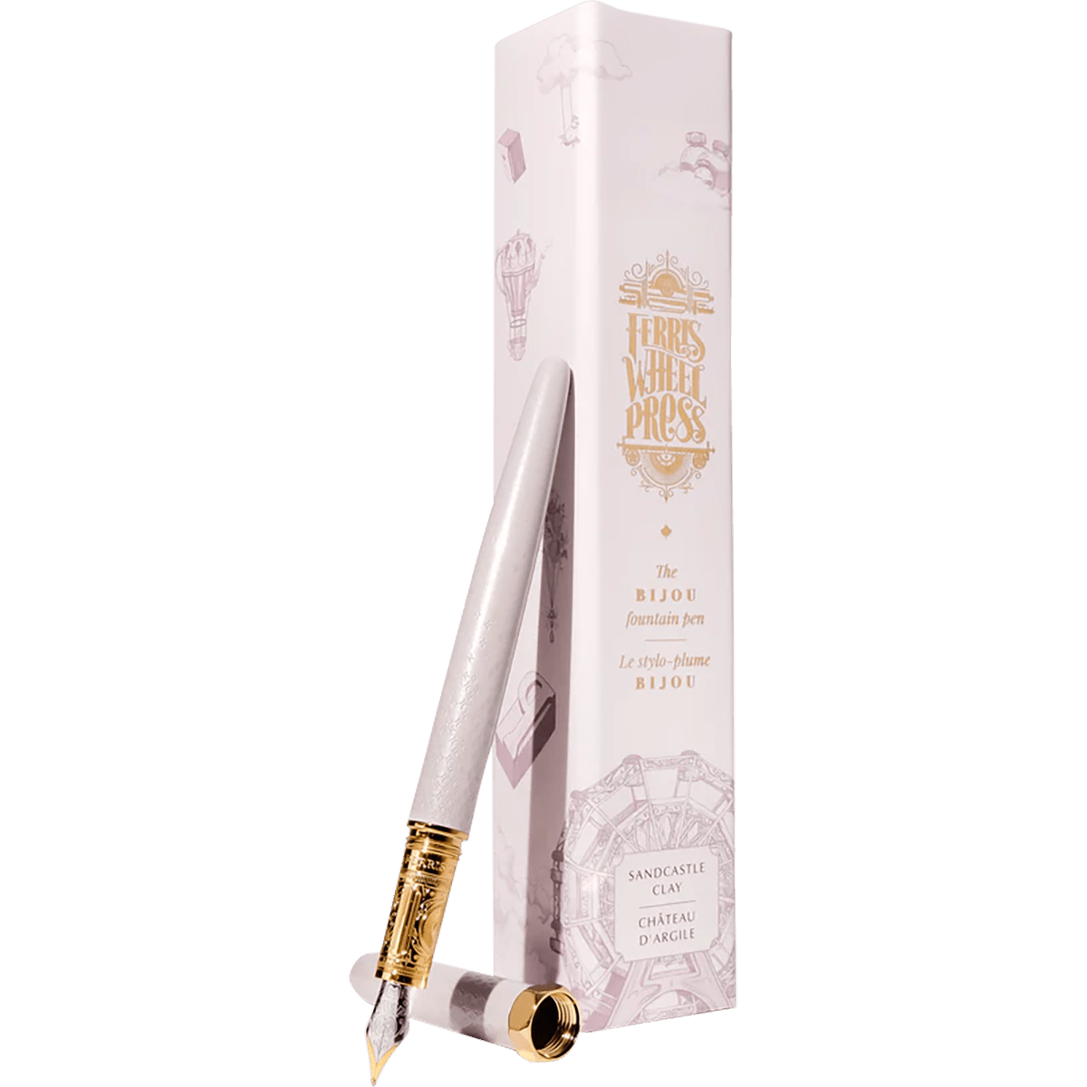Ferris Wheel Press Bijou Sandcastle Clay Fountain Pen | Pen Boutique