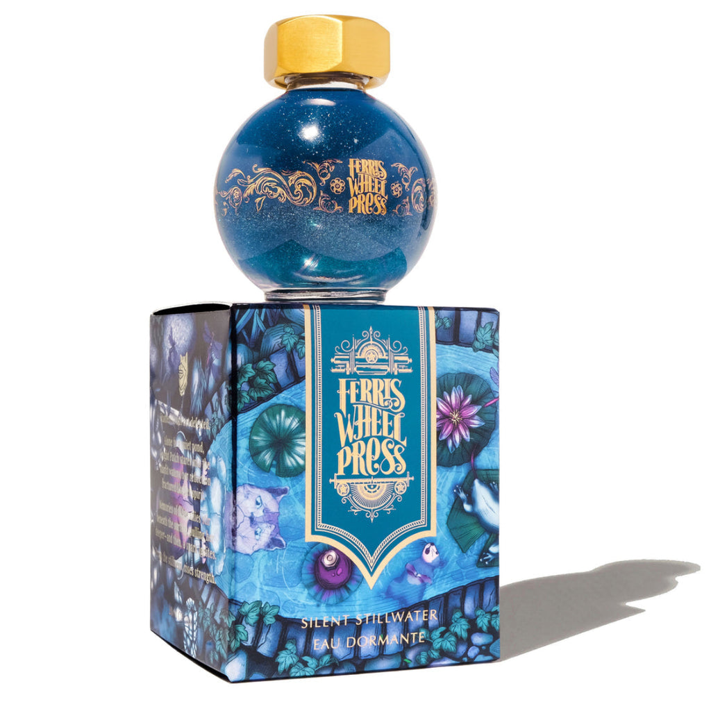 Ferris Wheel Press FerriTales The Book of Knights Ink Bottle - Silent Stillwater - 20ml