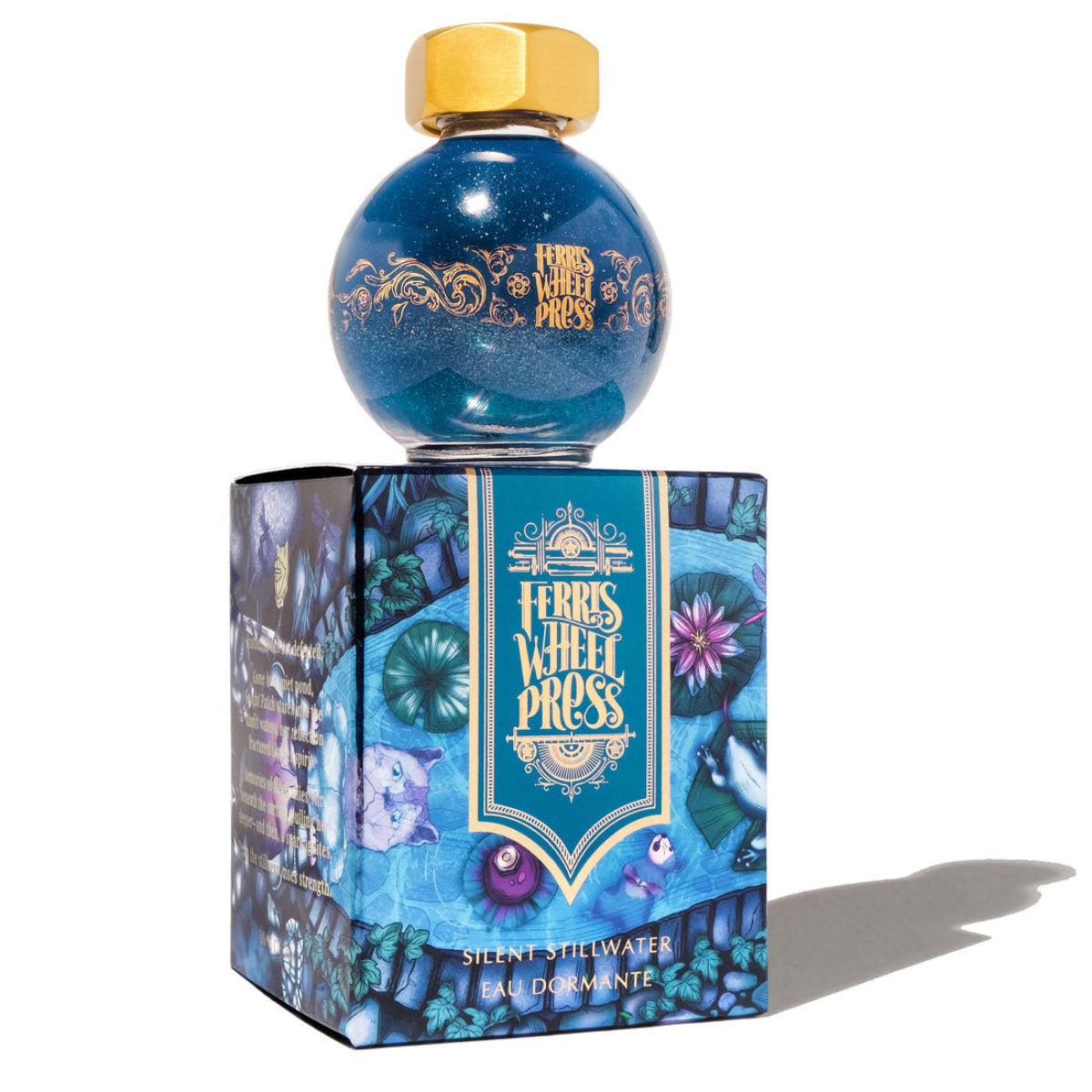 Ferris Wheel Press FerriTales The Book of Knights Ink Bottle - Silent Stillwater - 85ml