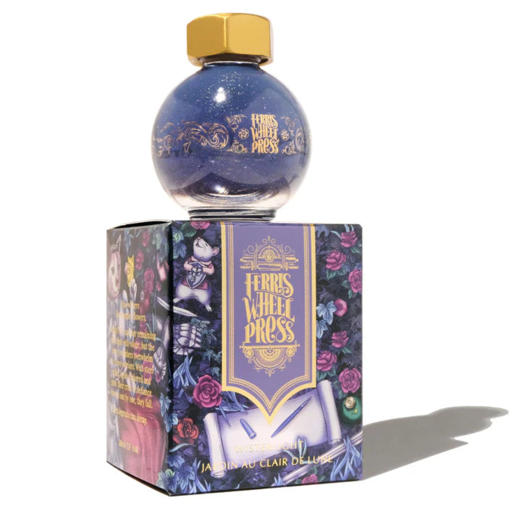 Ferris Wheel Press FerriTales The Book of Knights Ink Bottle - Wisterlight - 20ml-Pen Boutique Ltd
