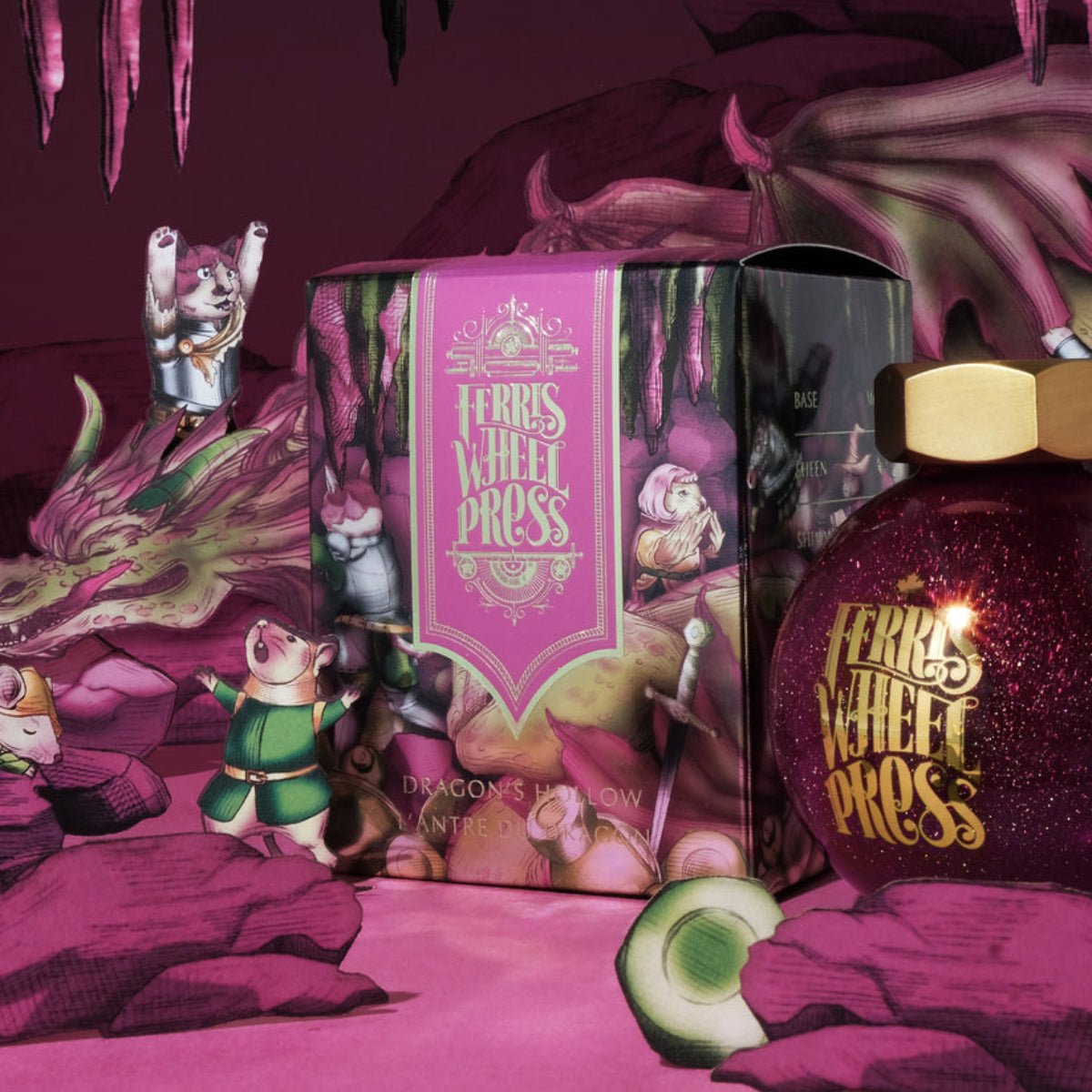 Ferris Wheel Press FerriTales The Book of Knights Series - Dragon's Hollow - 20ml - Pen Boutique Ltd