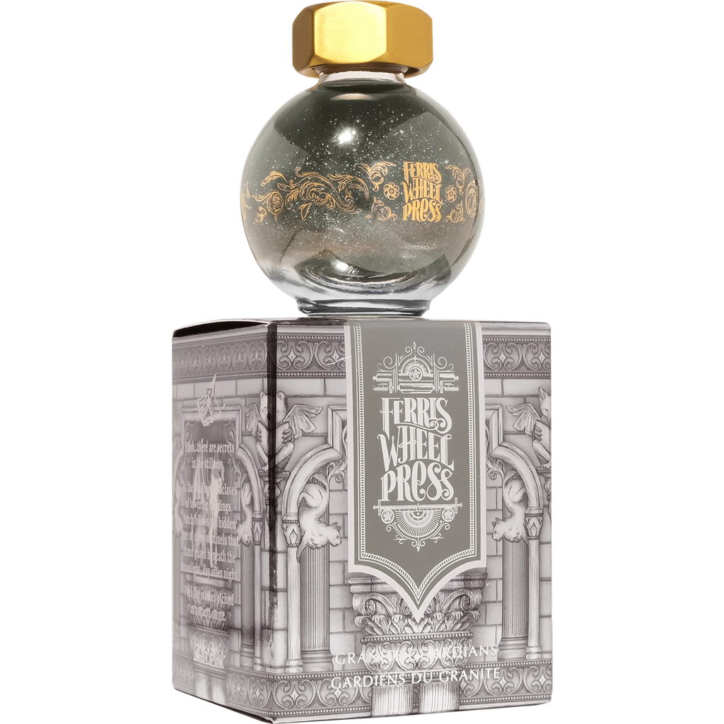 Ferris Wheel Press Ink Bottle - Bestiary Series - Granite Guardians - 20ml-Pen Boutique Ltd