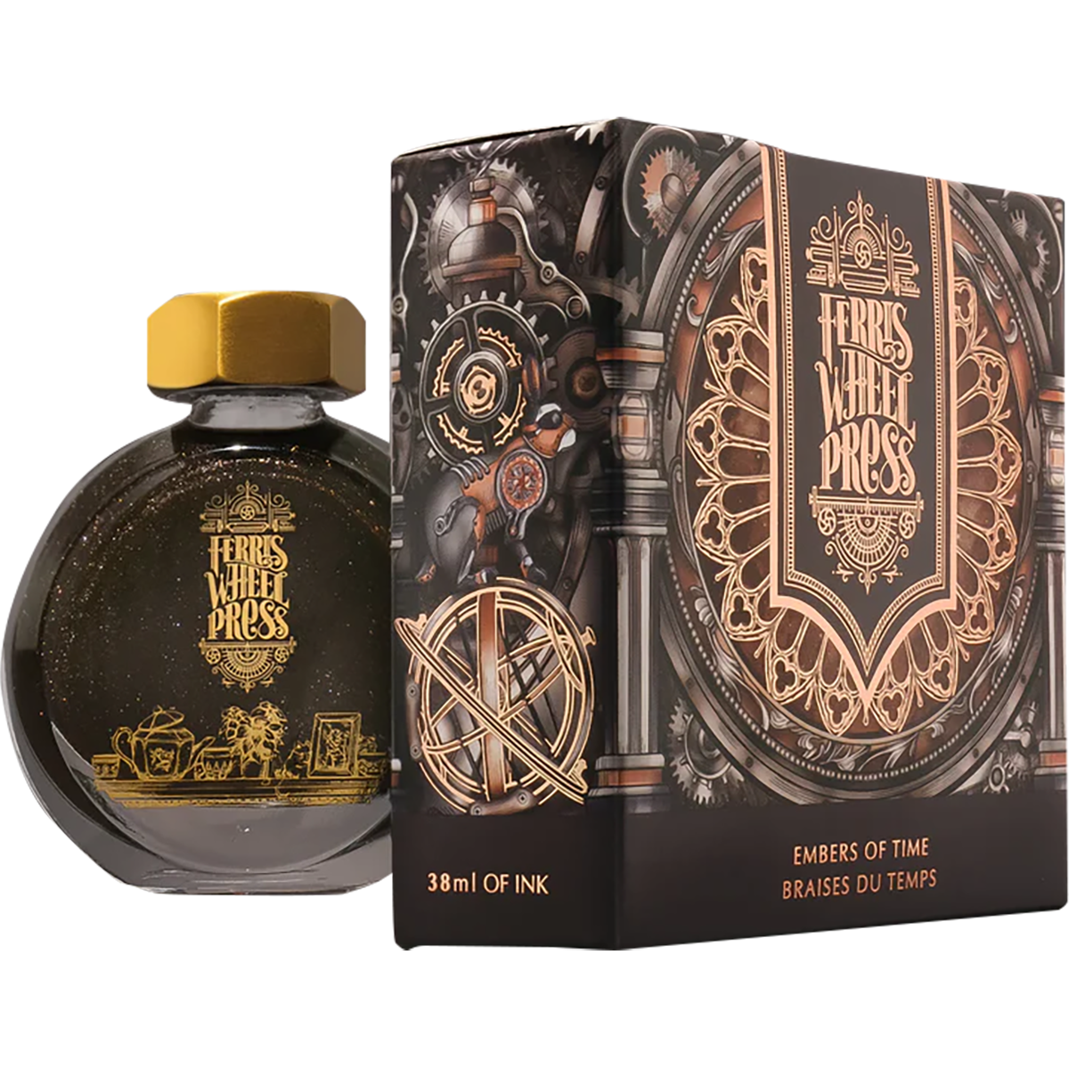 Ferris Wheel Press Ink Bottle - Embers of Time - 38ml-Pen Boutique Ltd