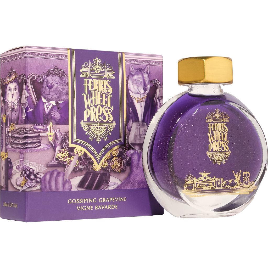 Ferris Wheel Press Ink Bottle -Gossiping Grapevine - 38ml-Pen Boutique Ltd