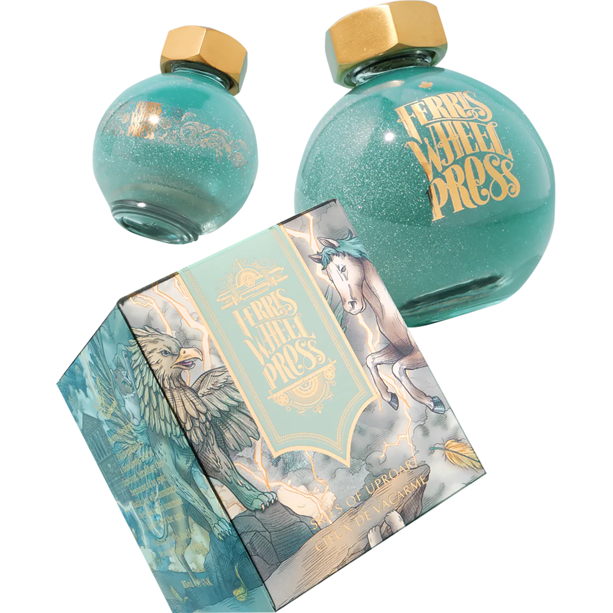 Ferris Wheel Press Ink Bottle - Skies of Uproar - 85ml - Pen Boutique Ltd