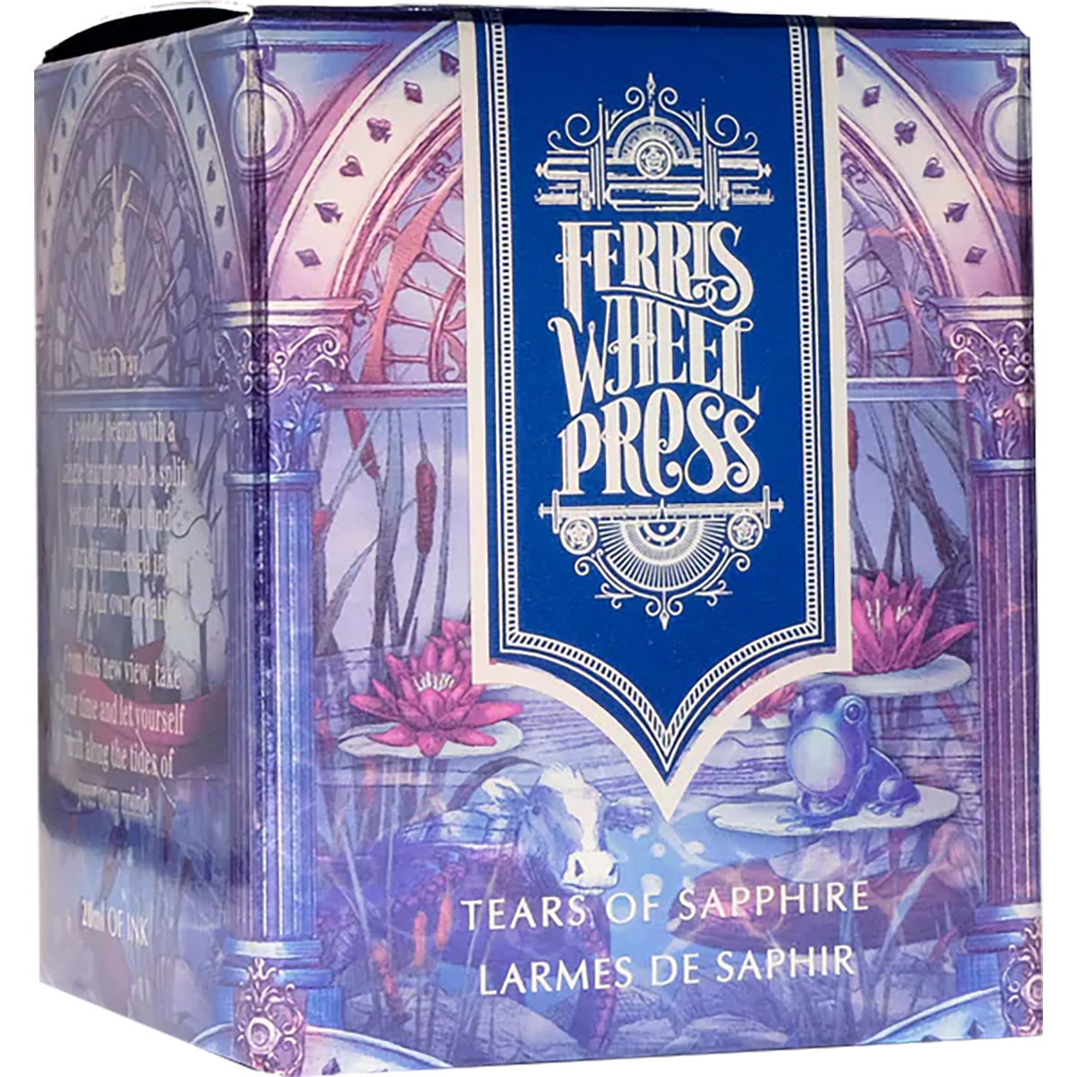 Ferris Wheel Press Ink Bottle - Tears of Sapphire - 20ml-Pen Boutique Ltd