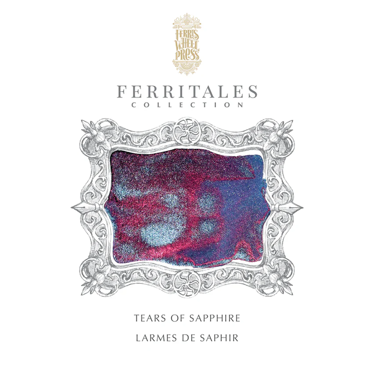 Ferris Wheel Press Ink Bottle - Tears of Sapphire - 20ml-Pen Boutique Ltd