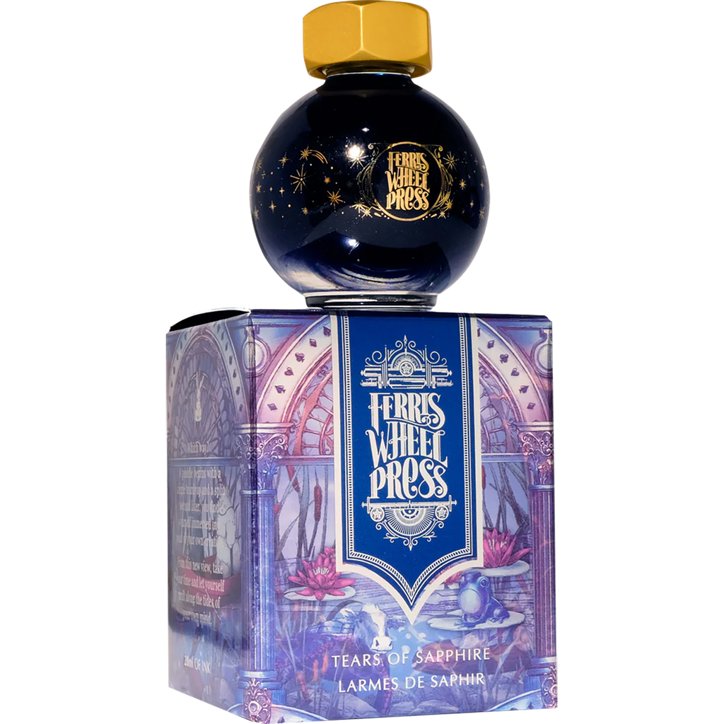 Ferris Wheel Press Ink Bottle - Tears of Sapphire - 20ml-Pen Boutique Ltd