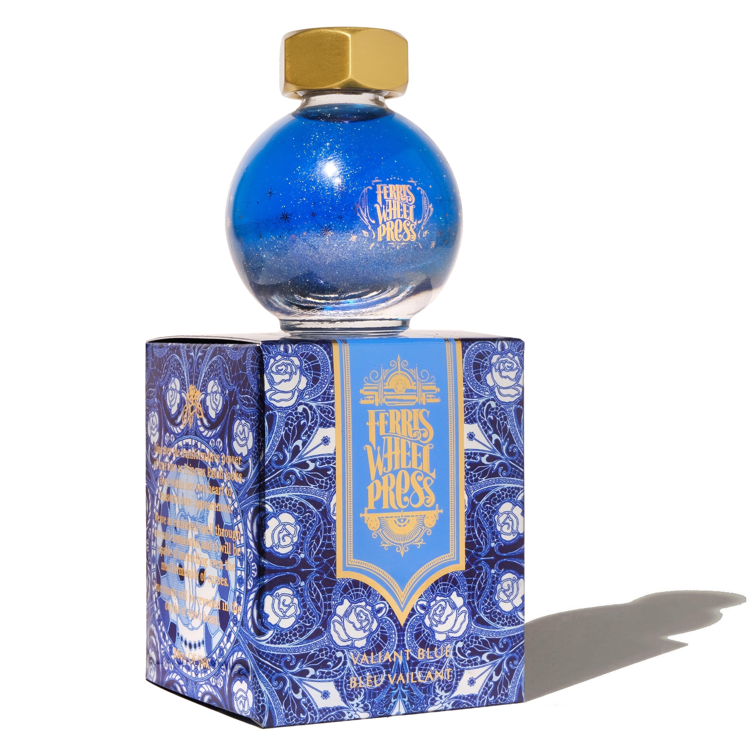 Ferris Wheel Press The Beauty and the Beast Ink Bottle - Valiant Blue - 20ml-Pen Boutique Ltd