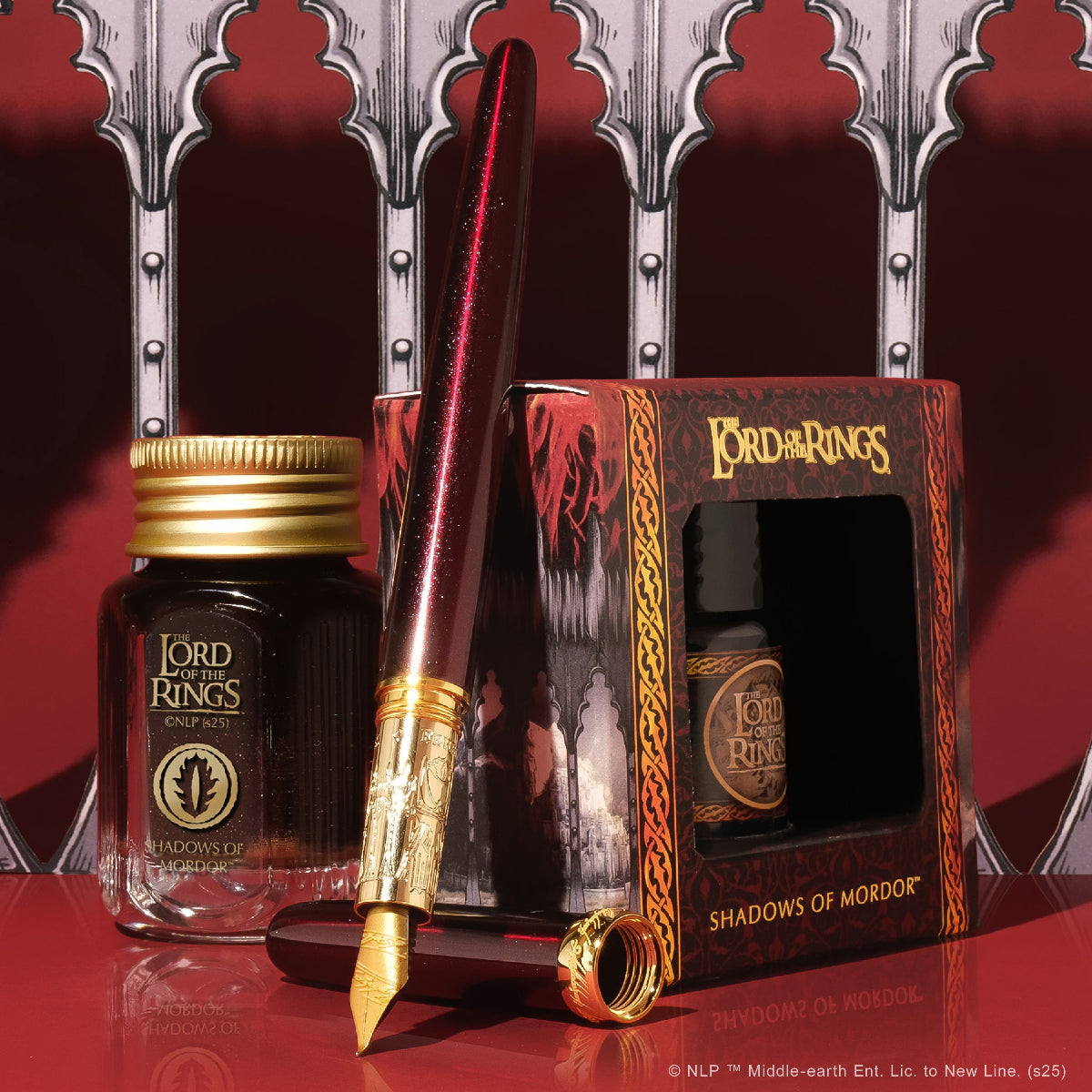 Ferris Wheel Press x Lord of The Ring Bijou Fountain Pen - Sauron (Special Edition)-Pen Boutique Ltd