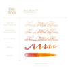 Ferris Wheel Press x Lord of the Rings Ink Bottle - Balrog Signature Ink - 38 ml-Pen Boutique Ltd