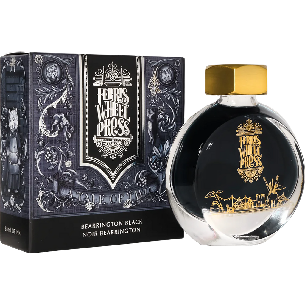 Ferris Wheel Press Ink Bottle - Bearrington Black - 38ml-Pen Boutique Ltd