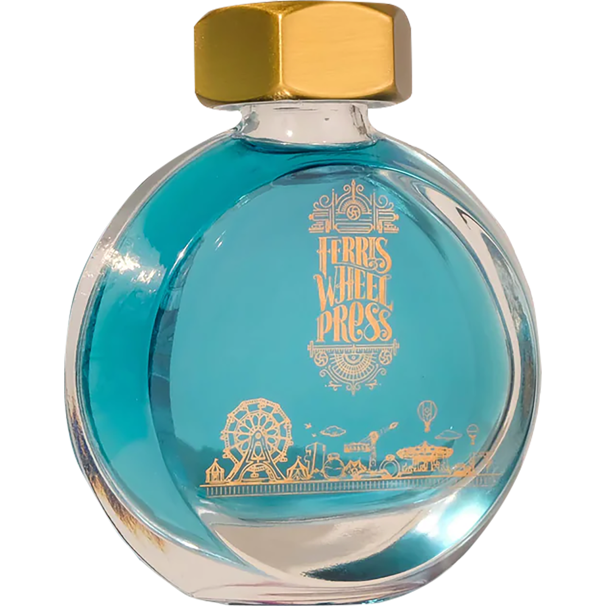 Ferris Wheel Press Ink Bottle - Blue Yosemite Falls - 38ml-Pen Boutique Ltd