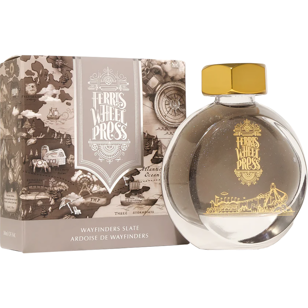 Ferris Wheel Press Ink Bottle - Everyday Wayfinders Slate - 38ml-Pen Boutique Ltd