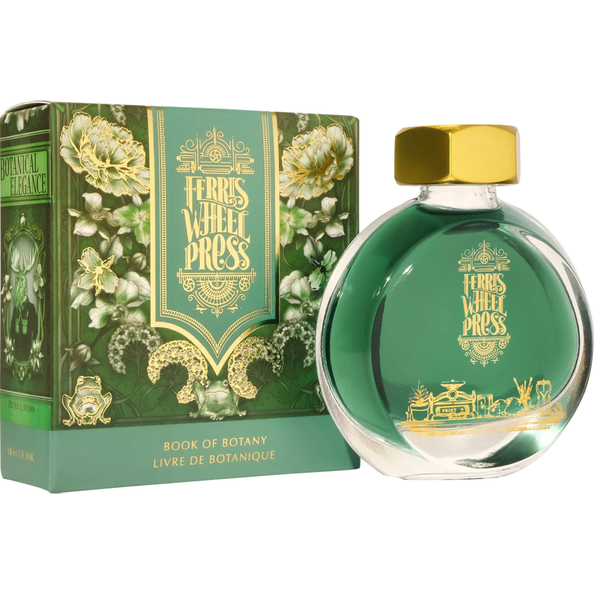 Ferris Wheel Press Ink Bottle - Ferritales Book of Botany - 38ml-Pen Boutique Ltd