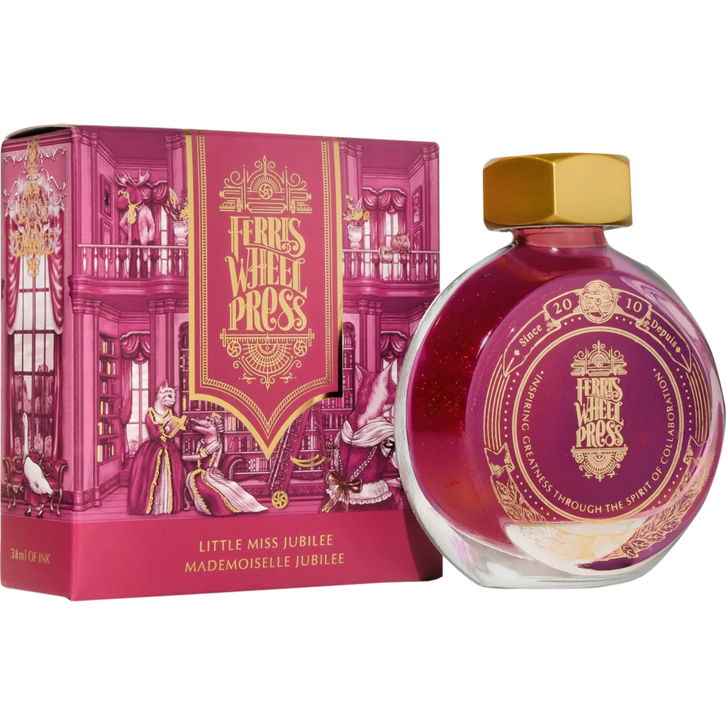 Ferris Wheel Press Ink Bottle - Little Miss Jubilee ( Limited Edition)-Pen Boutique Ltd