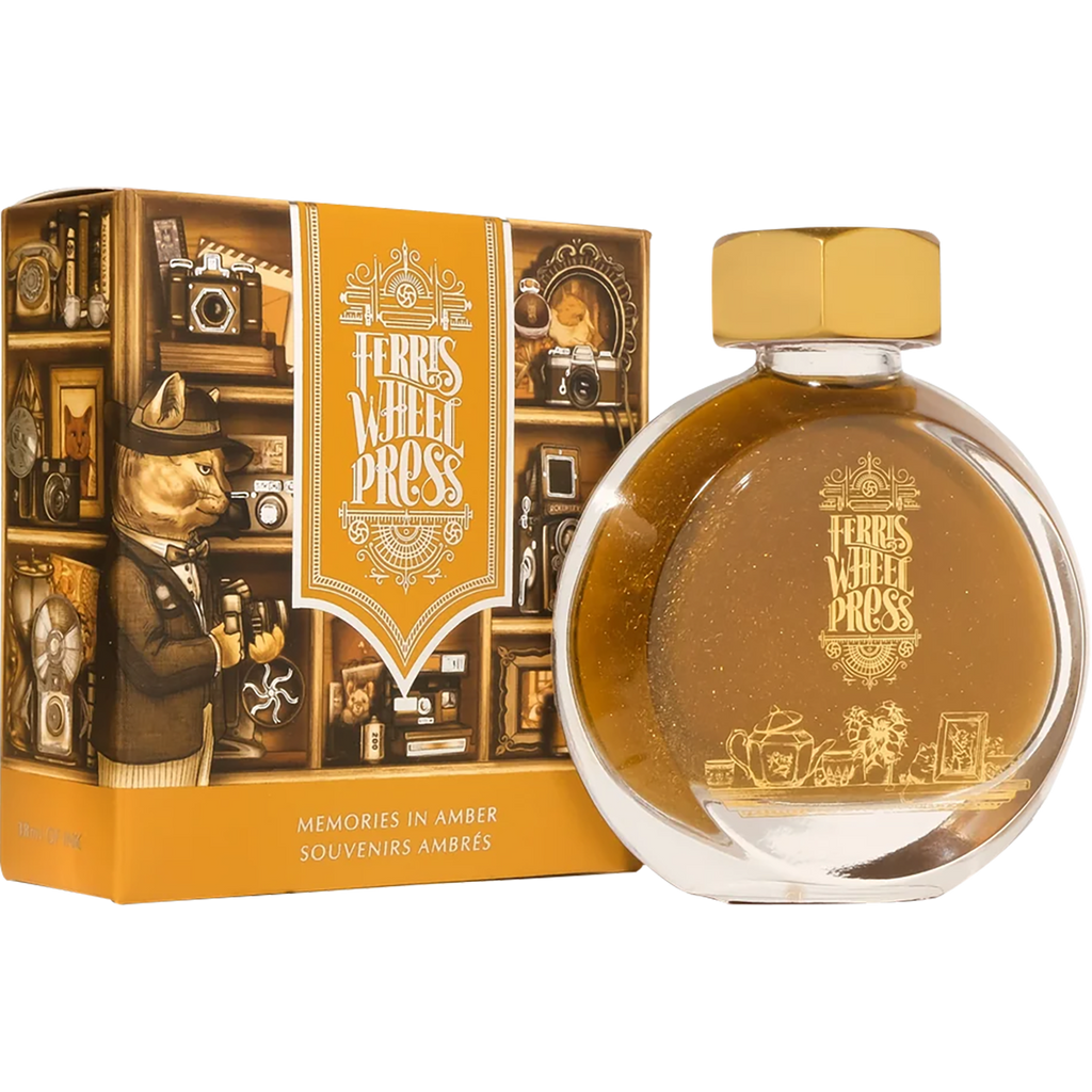 Ferris Wheel Press Ink Bottle - Memories in Amber - 38ml-Pen Boutique Ltd