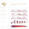 Ferris Wheel Press Ink Bottle - Scarlet Metropolis - 10ml-Pen Boutique Ltd