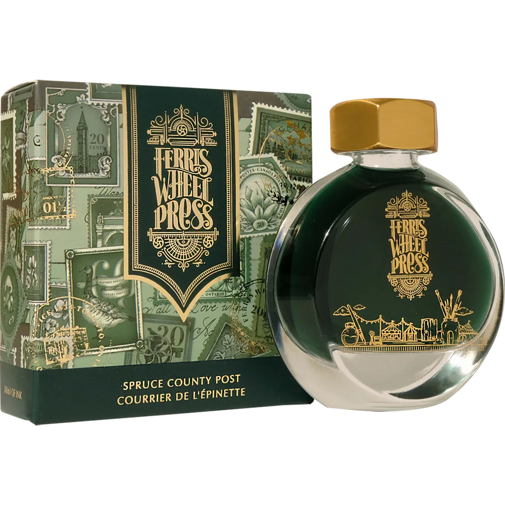 Ferris Wheel Press Ink Bottle - Spruce County Post - 38ml-Pen Boutique Ltd